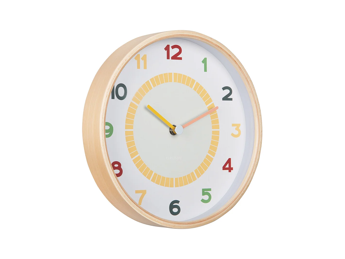 Wanduhr Chico - Mehrfarbig - Ø25cm