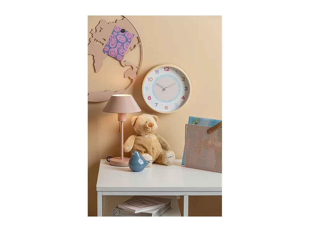 Wanduhr Chico - Mehrfarbig - Ø25cm