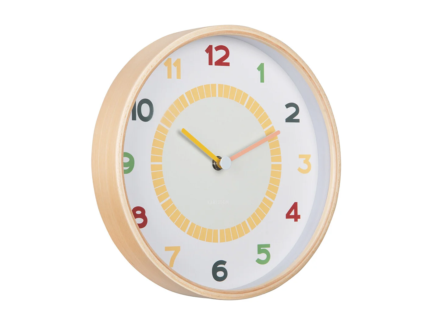 Horloge murale Chico - Multicolore - Ø25cm
