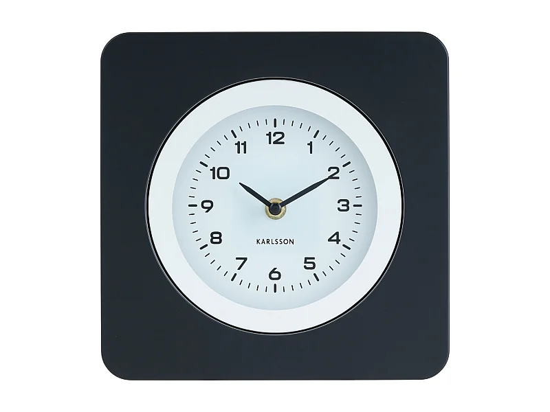 Horloge murale New Vintage - Noir - Ø22cm