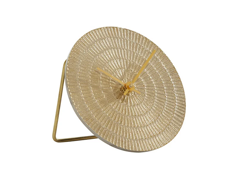 Uhr BOJANO - 15,5x2x15,5cm - Gold