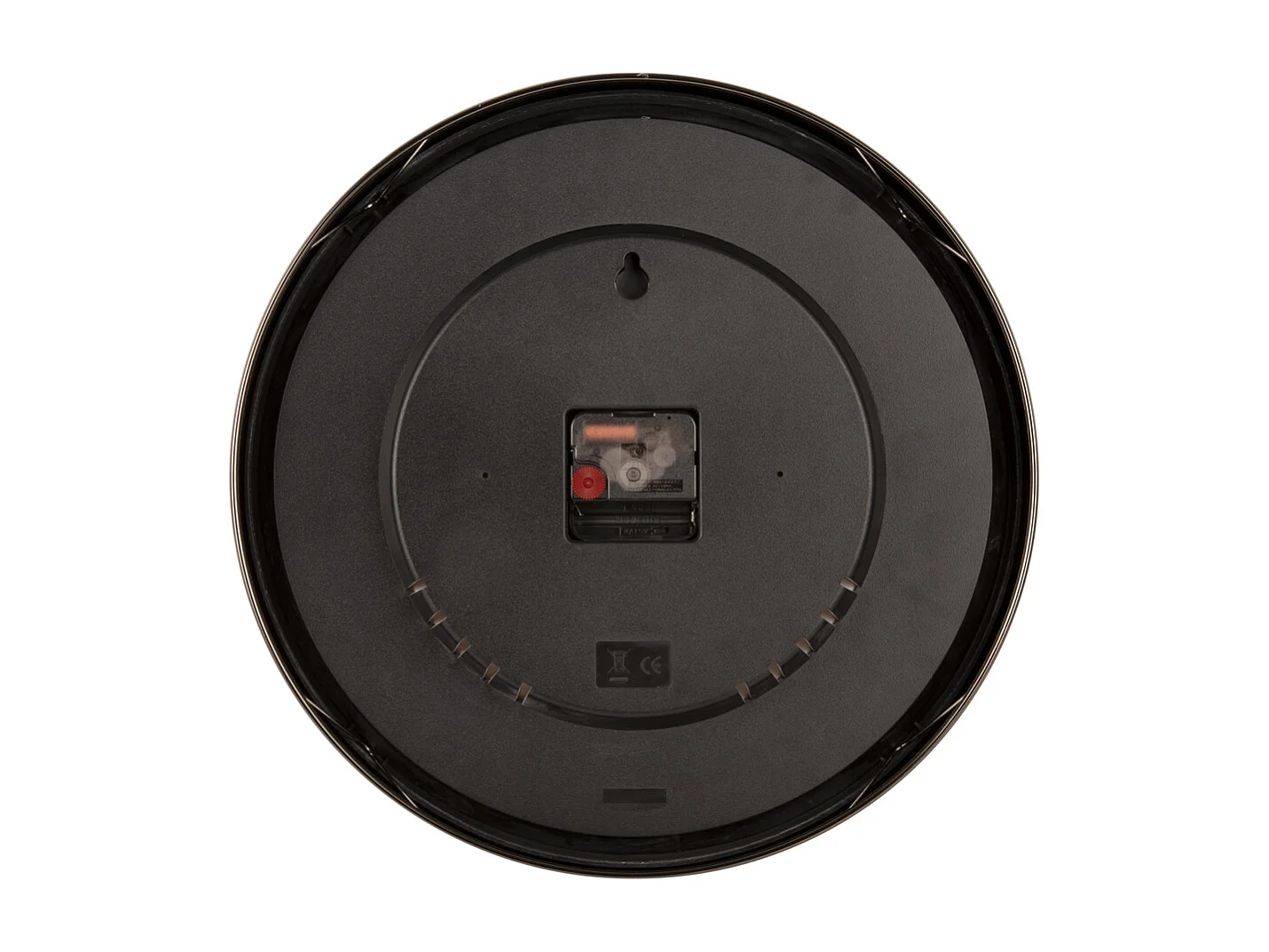 Horloge murale Arrow Batons - Gun metal - Ø35cm