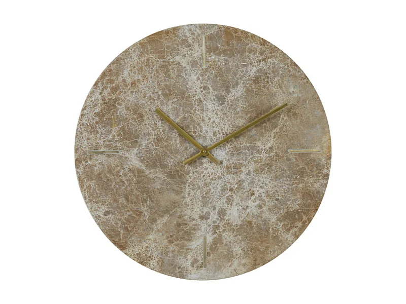 Uhr MORENO - 43x2x43cm - Braun