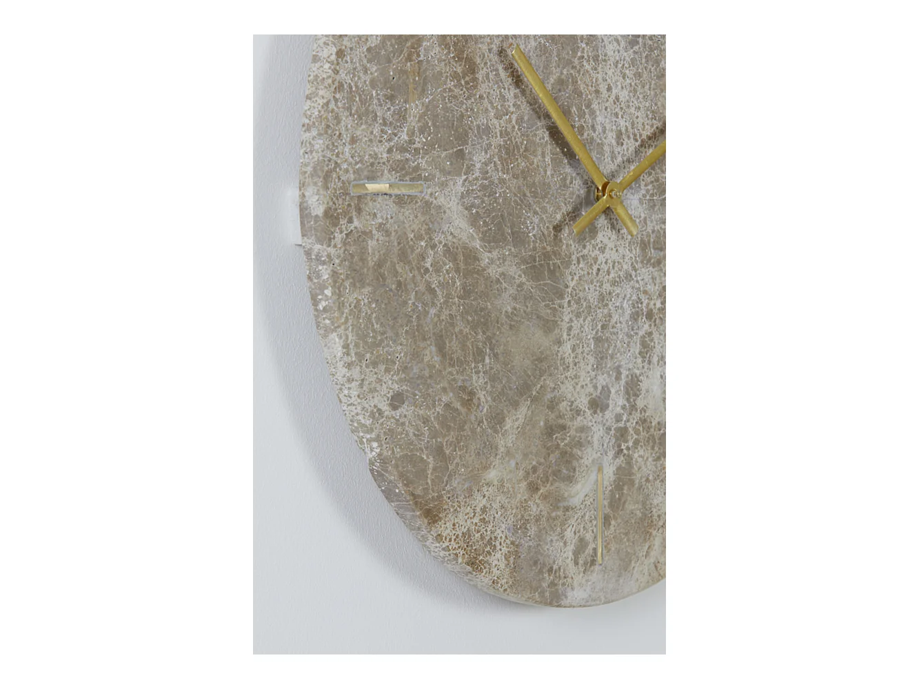 Uhr MORENO - 43x2x43cm - Braun