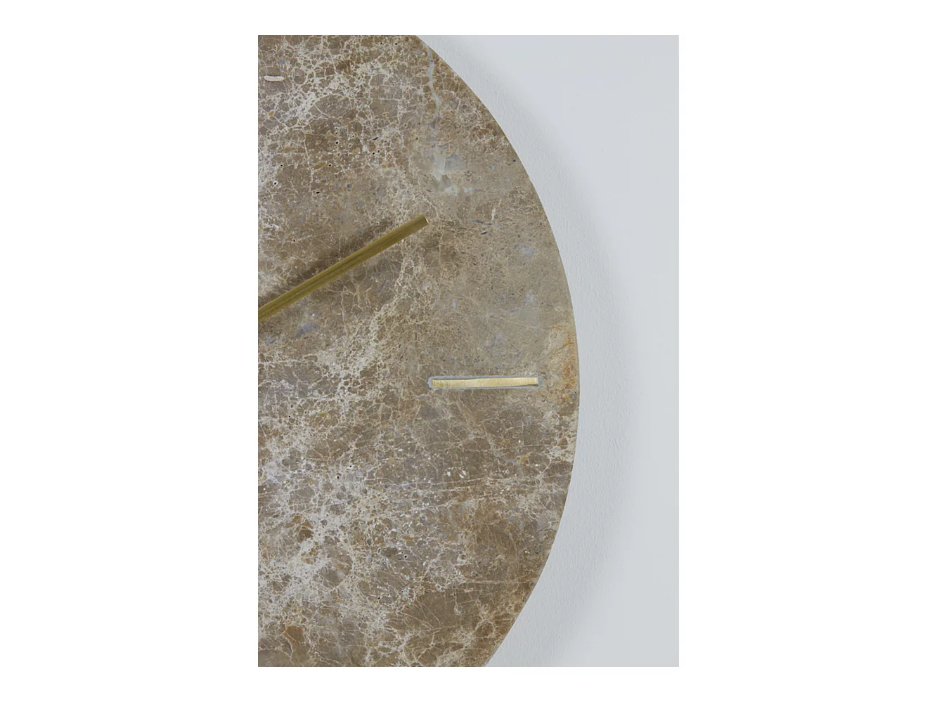 Uhr MORENO - 43x2x43cm - Braun