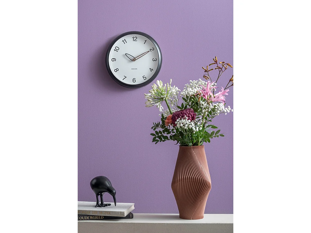 Horloge murale Bella - Noir