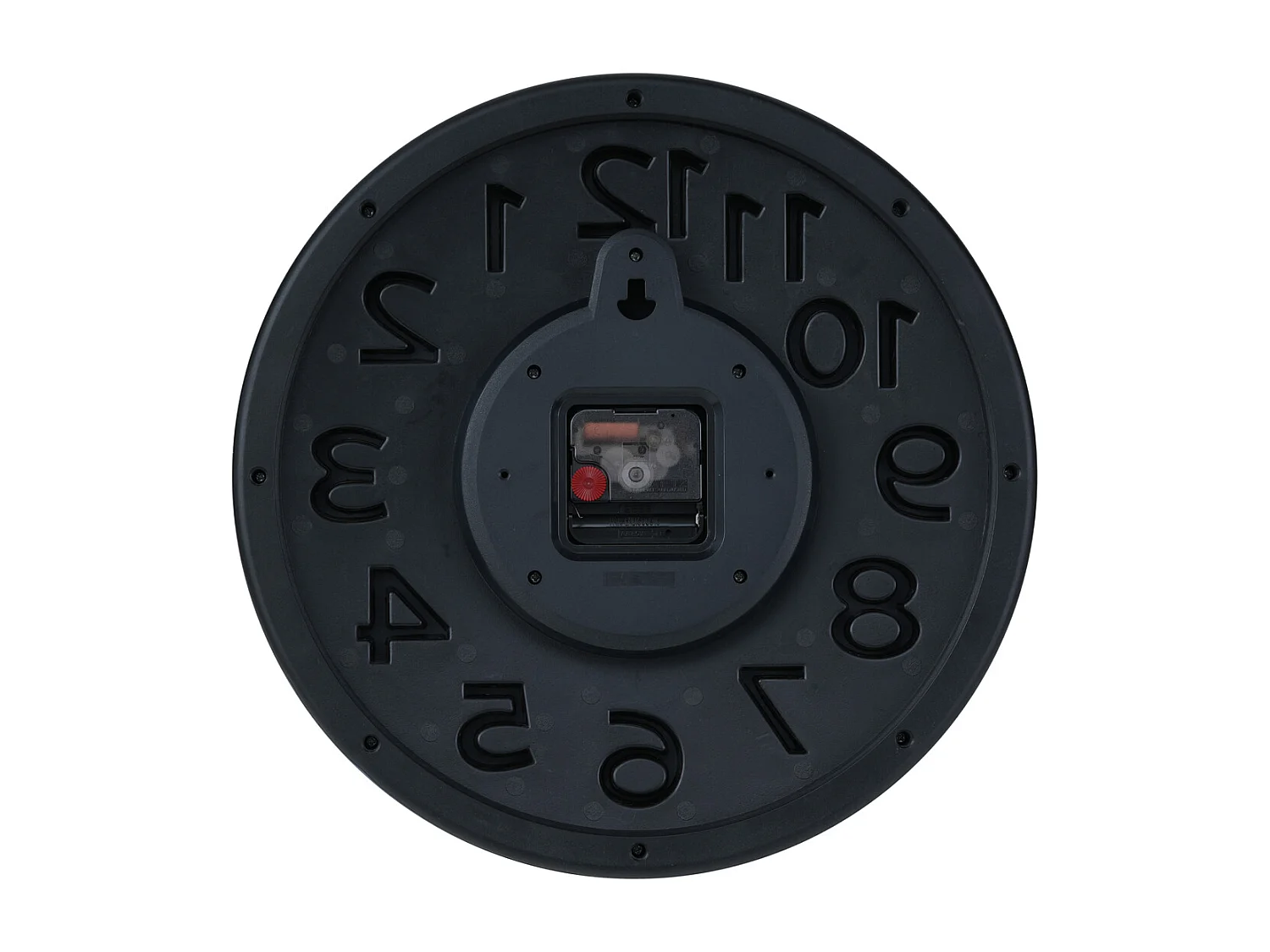 Horloge murale Elevated Classic Numbers - Rose pâle - Ø33,5 cm