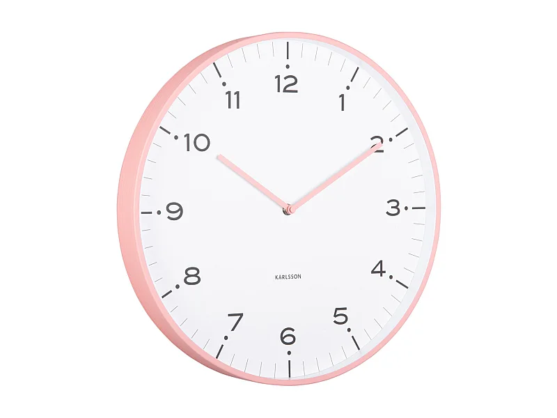 Reloj de pared Circus Rings - Flamenco rosa - Ø40cm