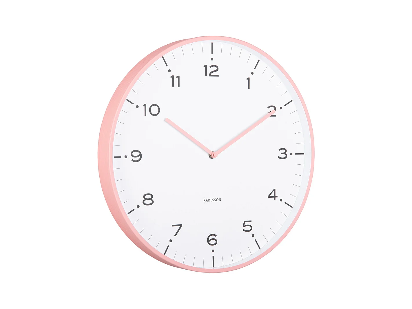 Horloge murale Circus Rings - Flamant rose - Ø40cm