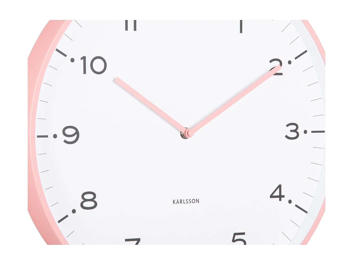 Horloge murale Circus Rings - Flamant rose - Ø40cm