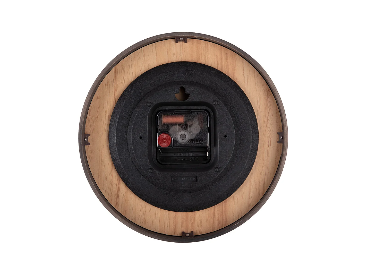 Wanduhr Pure Small - Walnuss - Ø22cm