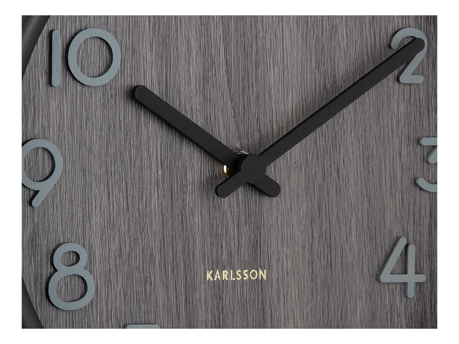 Wanduhr Pure Small - Walnuss - Ø22cm