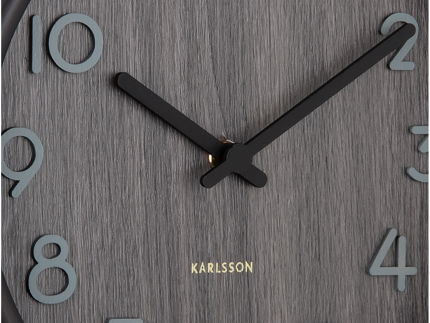 Horloge murale Pure Small - Noyer - Ø22cm