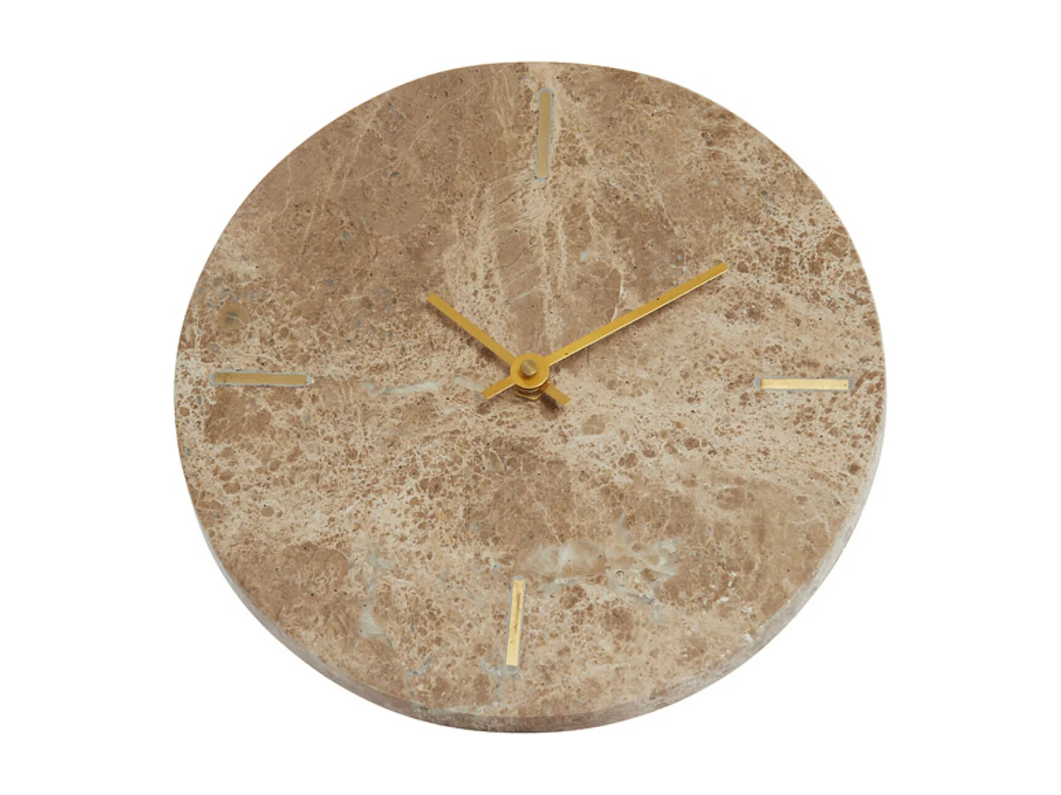Horloge MORENO - 20x17x18cm - Marron