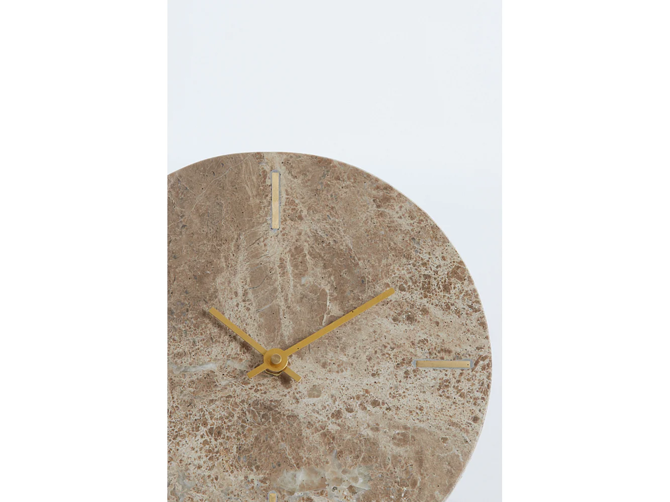 Uhr MORENO - 20x17x18cm - Braun