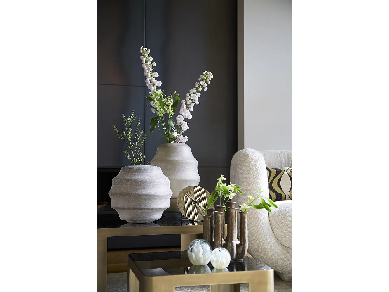 Reloj GWENNA - 20x3x20cm - Bronce