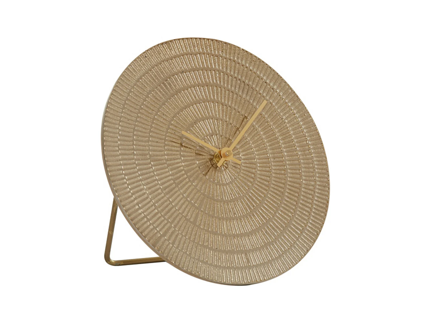 Horloge BOJANO - 20,5x2x20,5cm - Doré