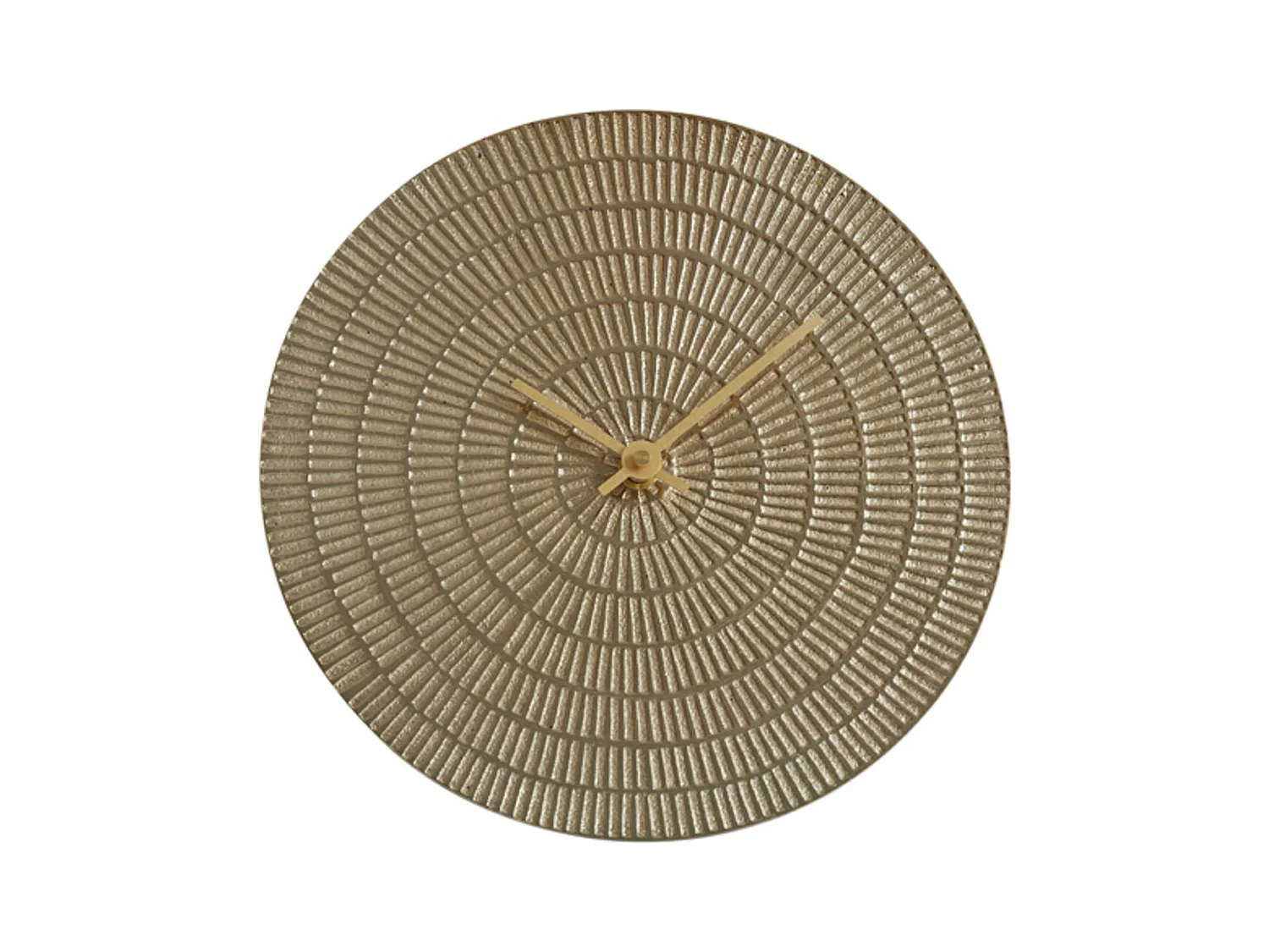 Horloge BOJANO - 20,5x2x20,5cm - Doré