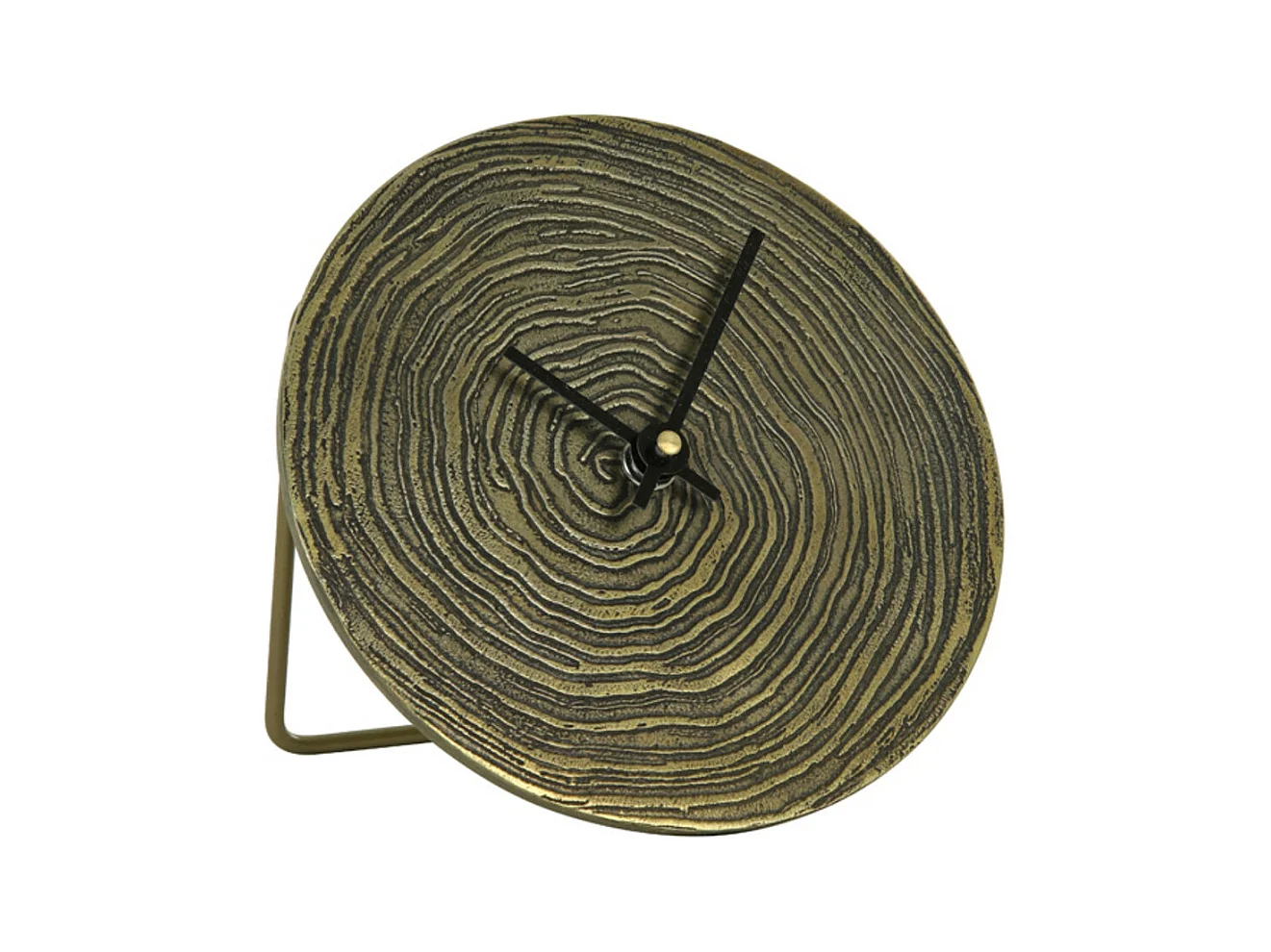 Horloge ALOCIL - 15x0,5x15cm - Bronze
