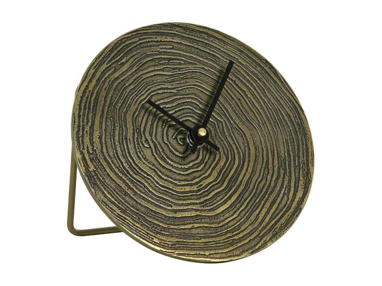 Horloge ALOCIL - 15x0,5x15cm - Bronze