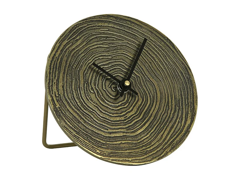 Reloj ALOCIL - 15x0,5x15cm - Bronce