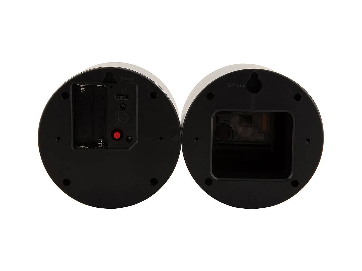 Horloge murale Duo Cuckoo Plated - Chromée