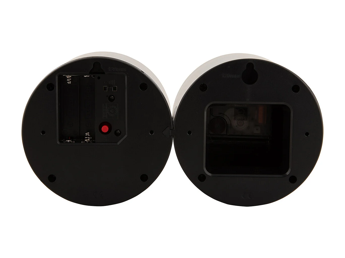 Horloge murale Duo Cuckoo Plated - Chromée