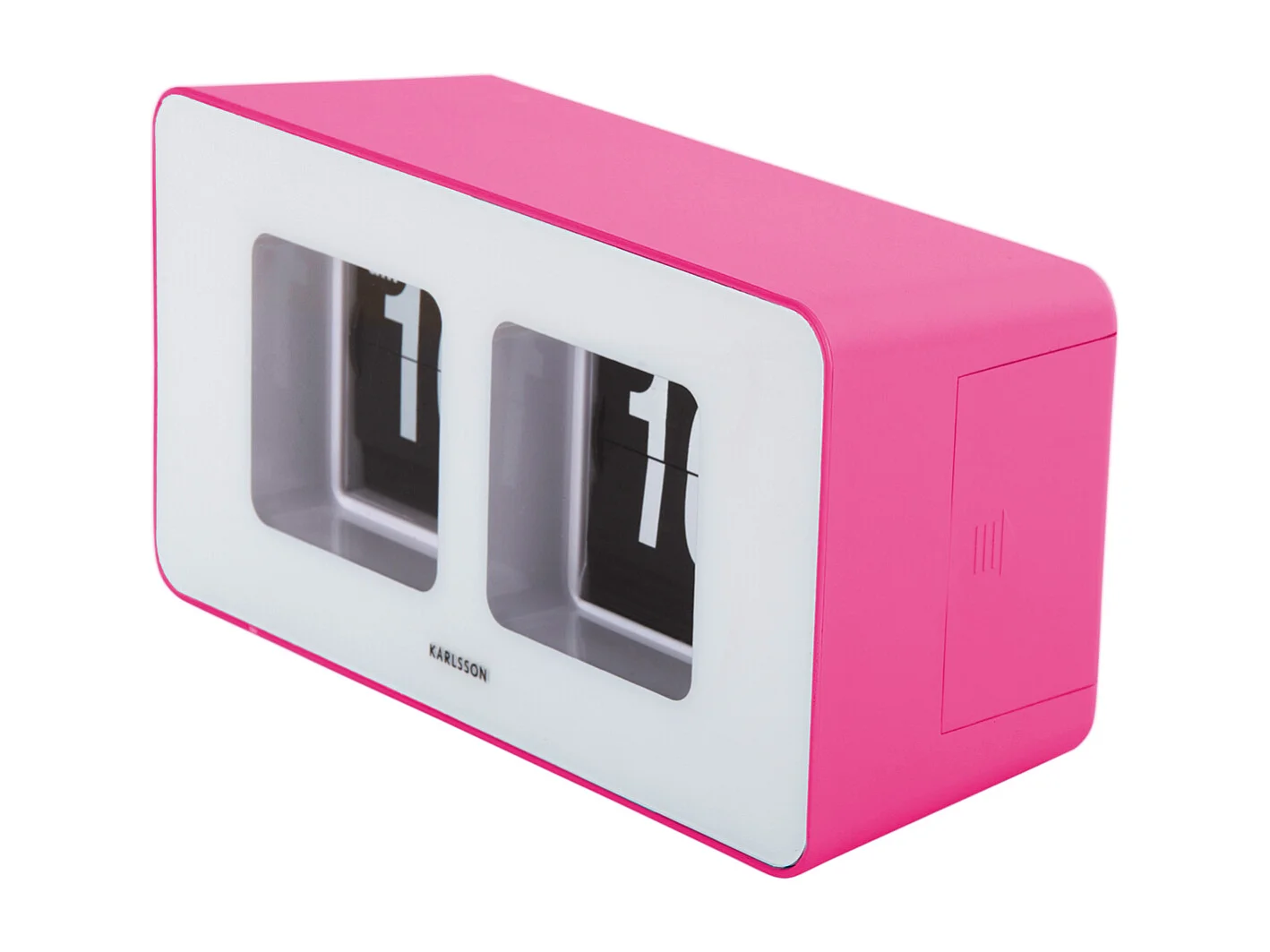 Horloge murale/de table Funky Flip - Rose vif