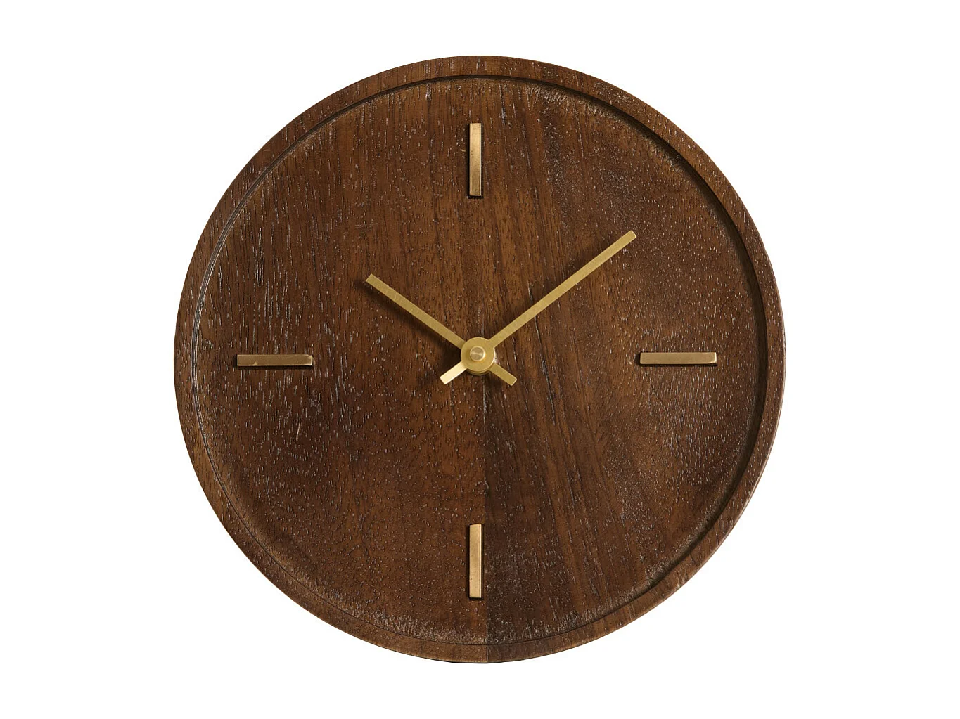 Horloge VETI - 20x4x20cm - Marron