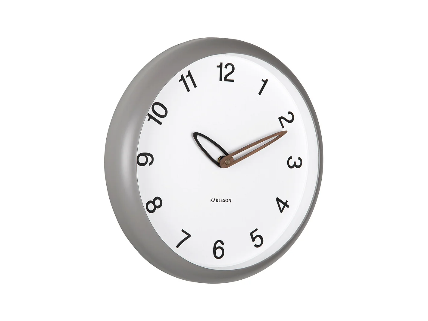 Horloge murale Bella - Gris foncé