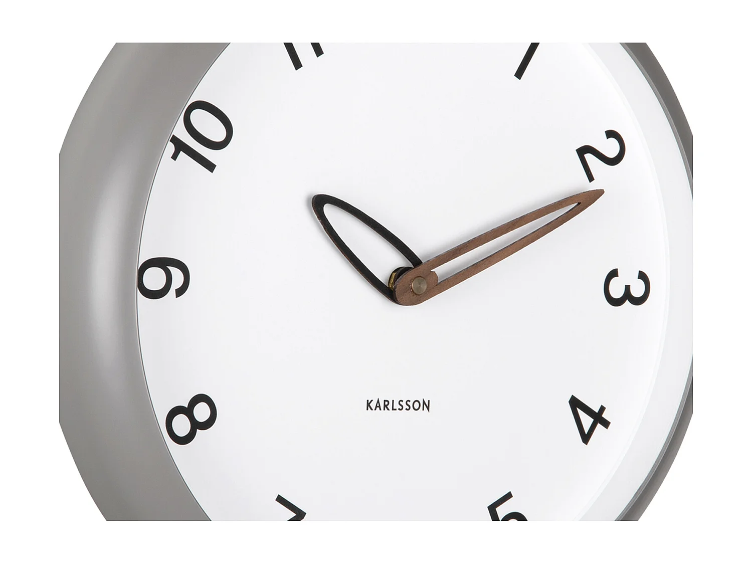 Horloge murale Bella - Gris foncé