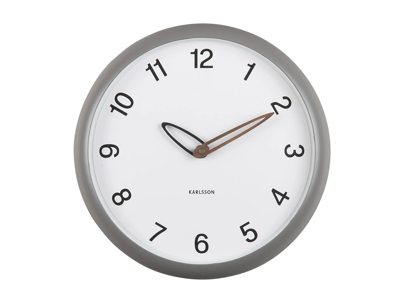 Horloge murale Bella - Gris foncé