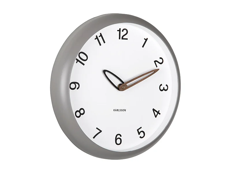 Horloge murale Bella - Gris foncé