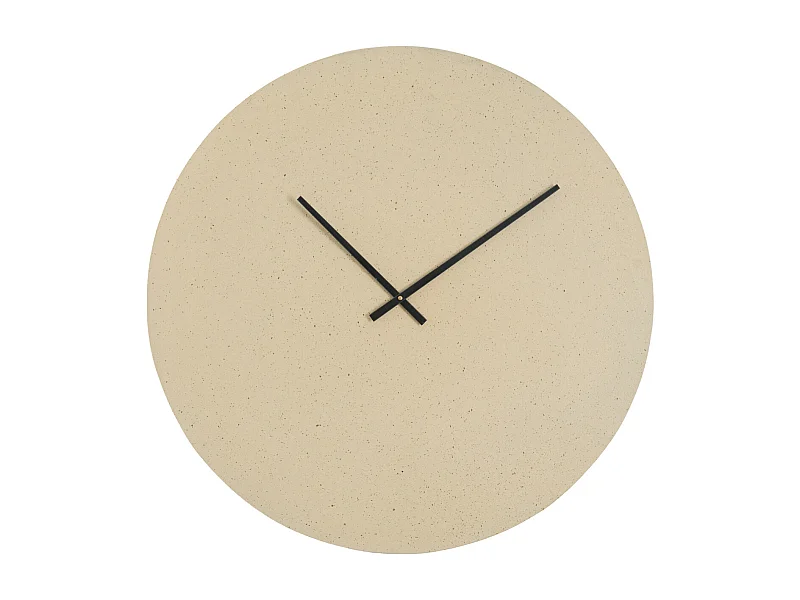 Uhr LICOLA - 74x2x74cm - Braun