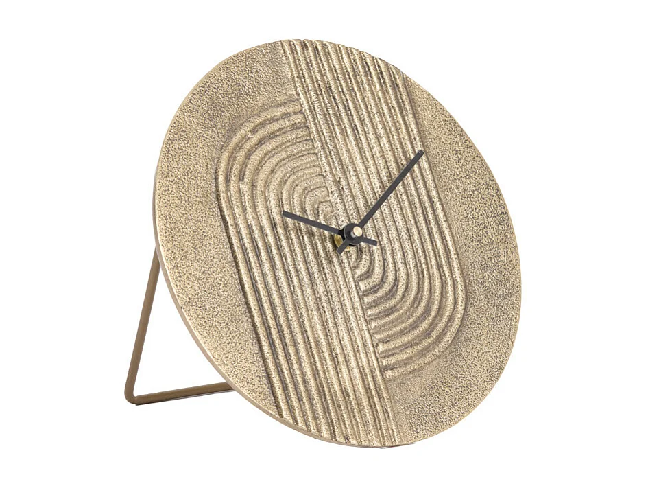 Horloge GWENNA - 15x3x15cm - Bronze