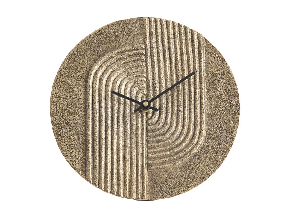 Horloge GWENNA - 15x3x15cm - Bronze