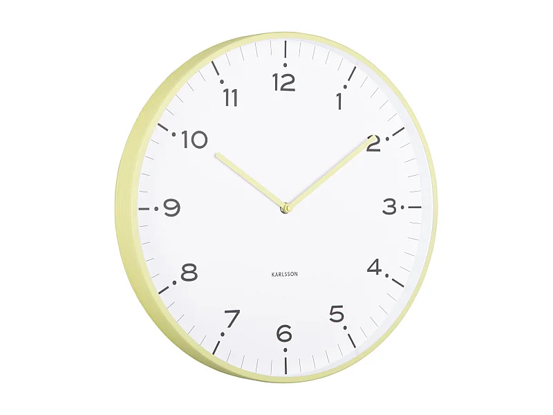 Reloj de pared Circus Rings - Verde matcha - Ø40cm