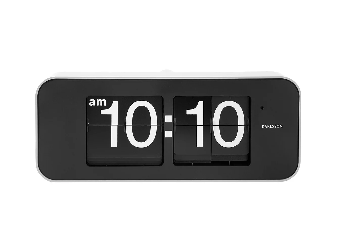 Wandklok Wide Flip - Wit