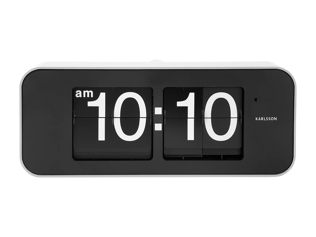 Horloge murale à bascule large - Blanc