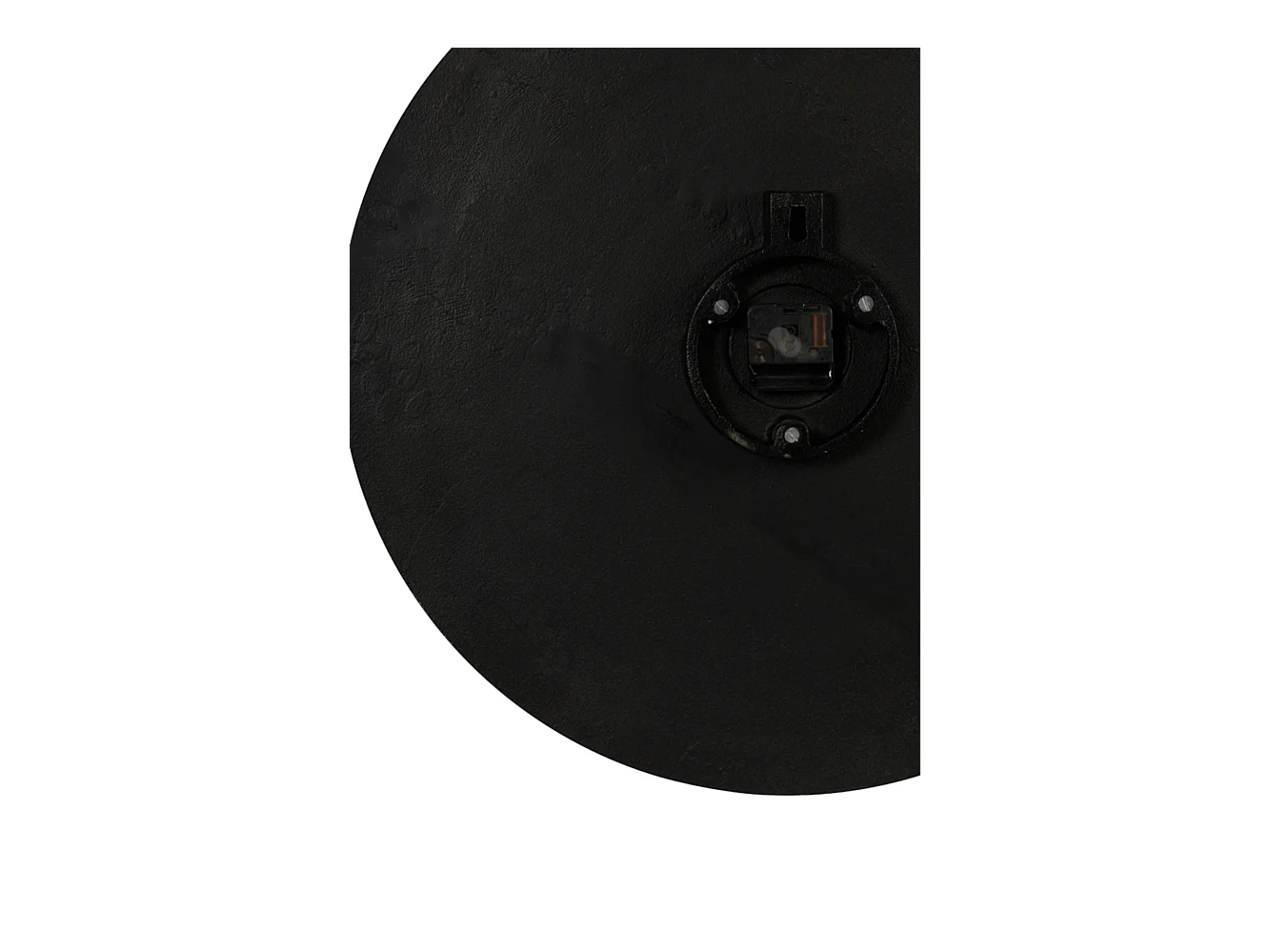 Uhr CERVINO - 58x2x58cm - Schwarz