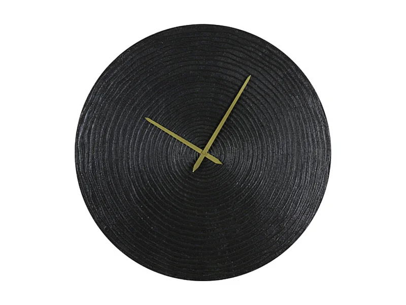 Horloge CERVINO - 58x2x58cm - Noir