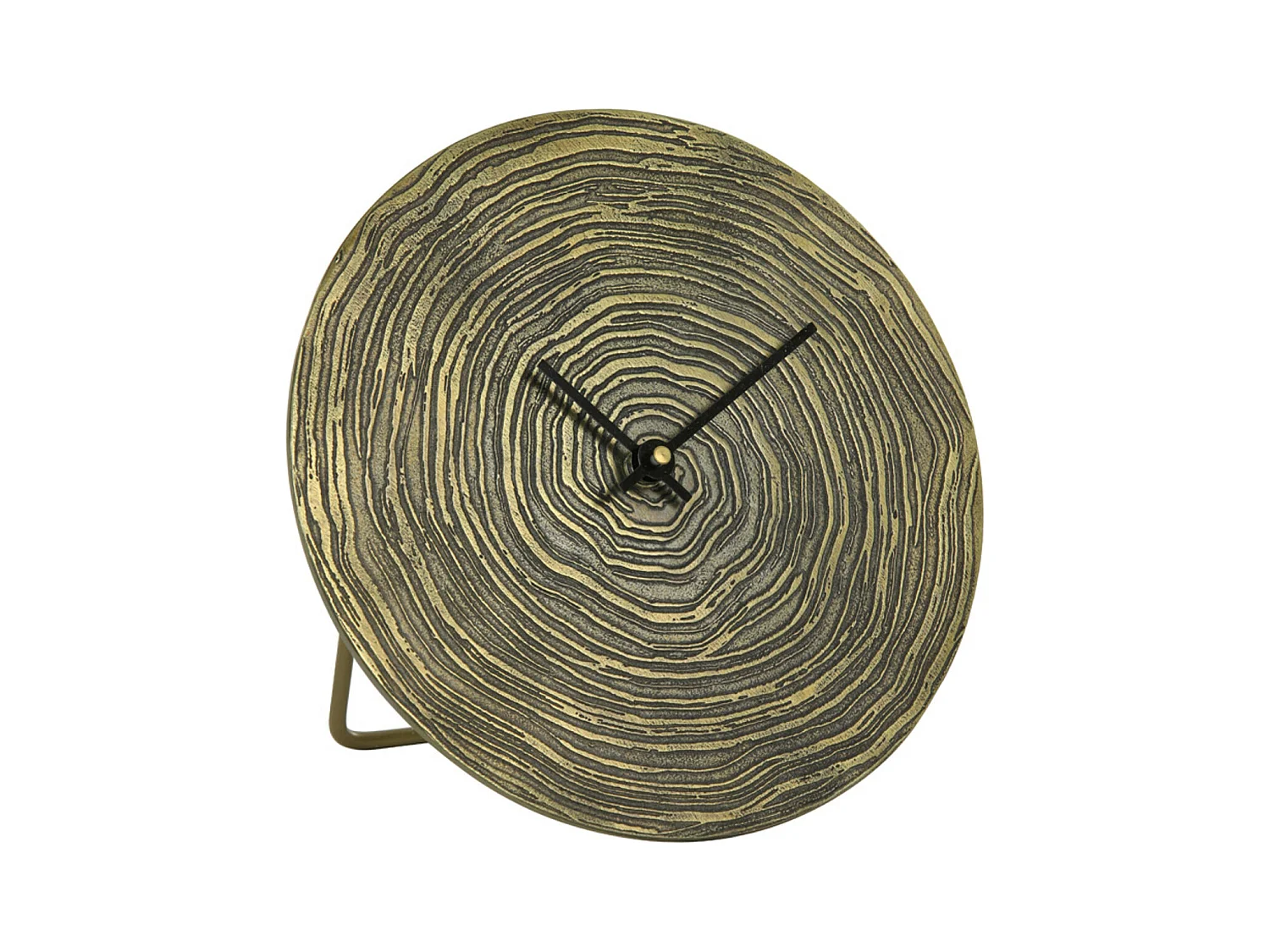 Uhr ALOCIL - 20x0,5x20cm - Bronze