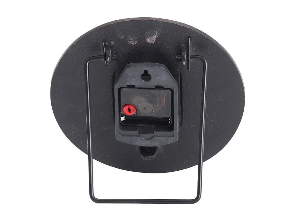 Horloge GWENNA - 15x3x15cm - Marron