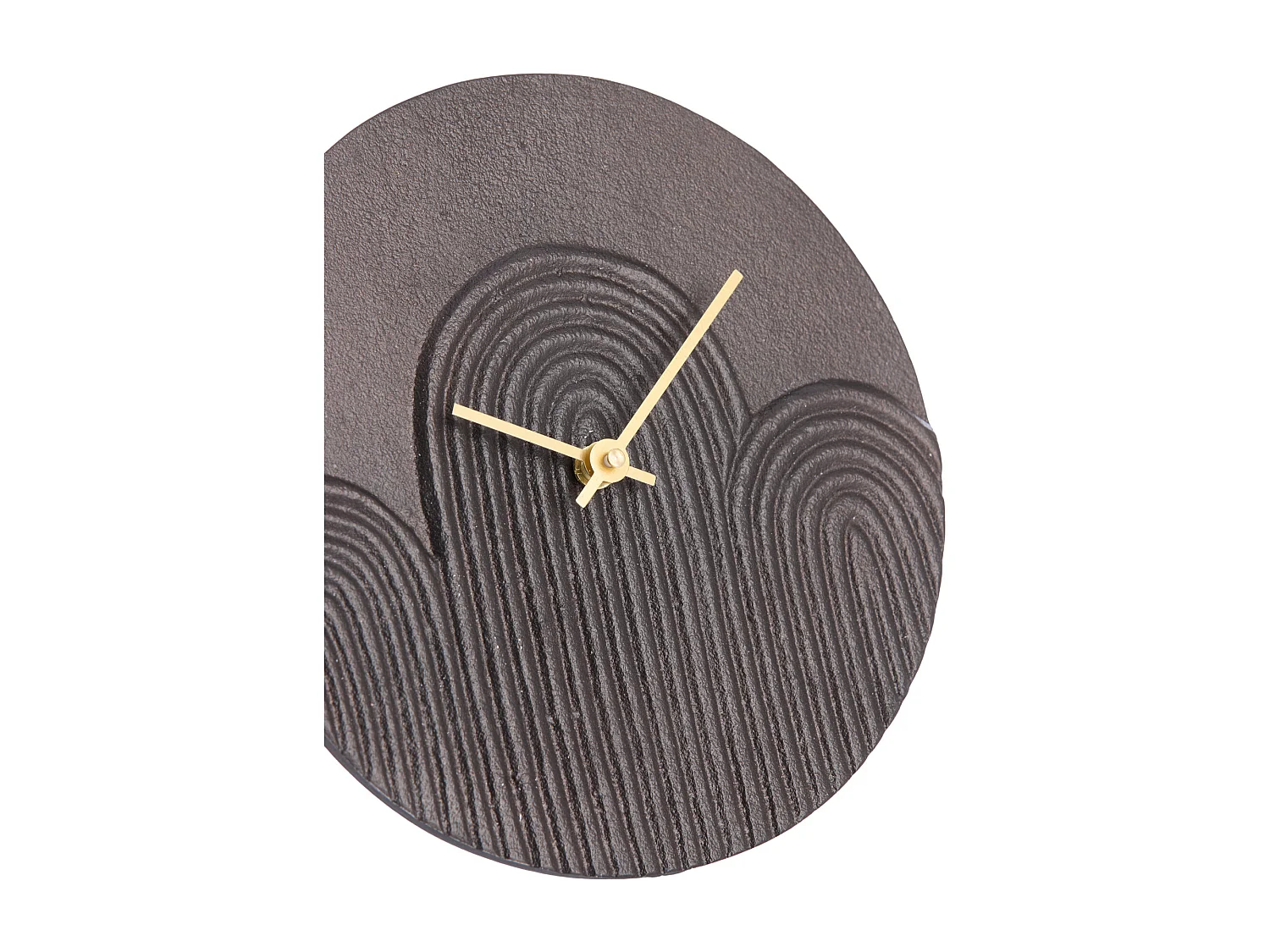 Horloge GWENNA - 15x3x15cm - Marron