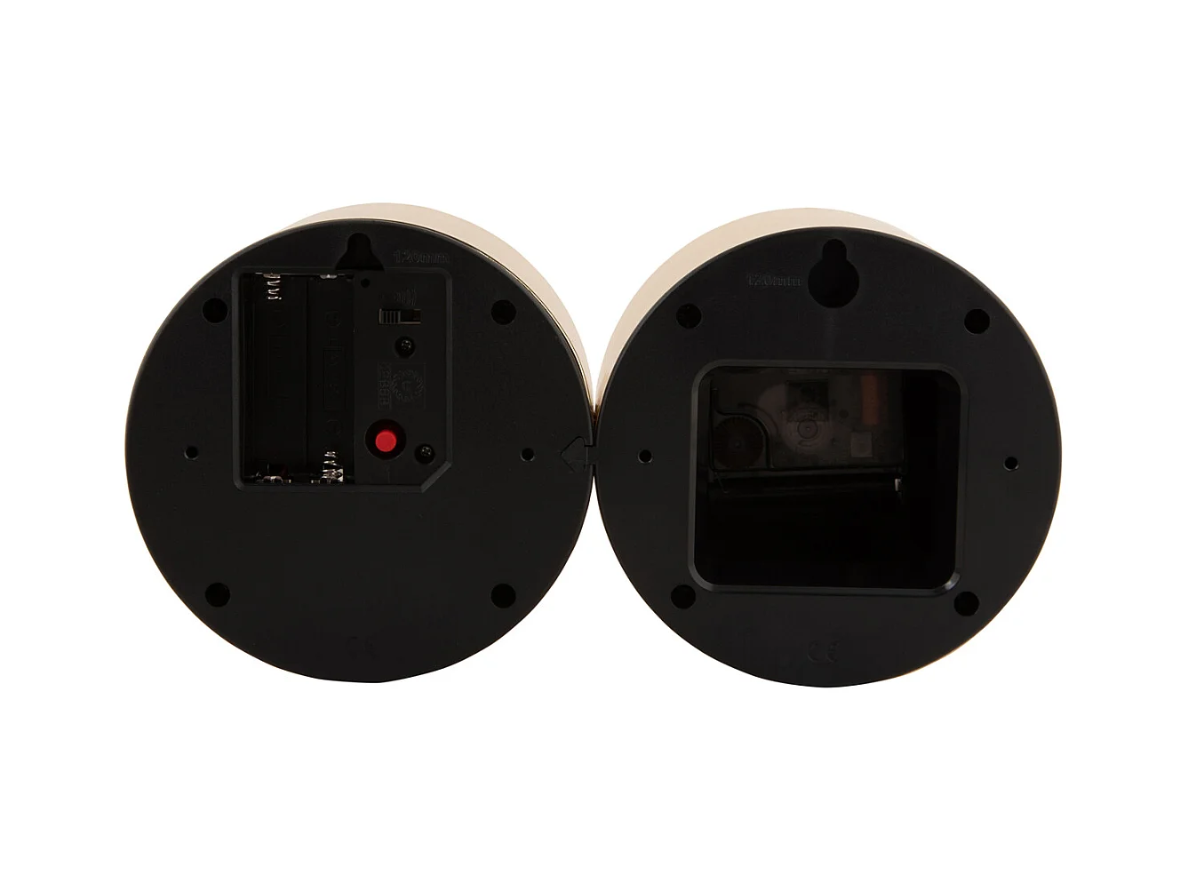 Horloge murale Duo Coucou Plaqué - Plaqué or