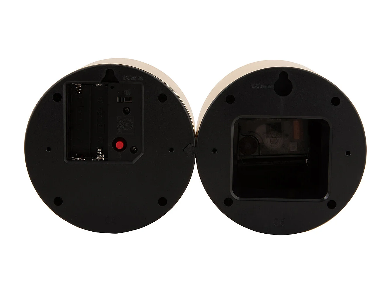 Horloge murale Duo Coucou Plaqué - Plaqué or