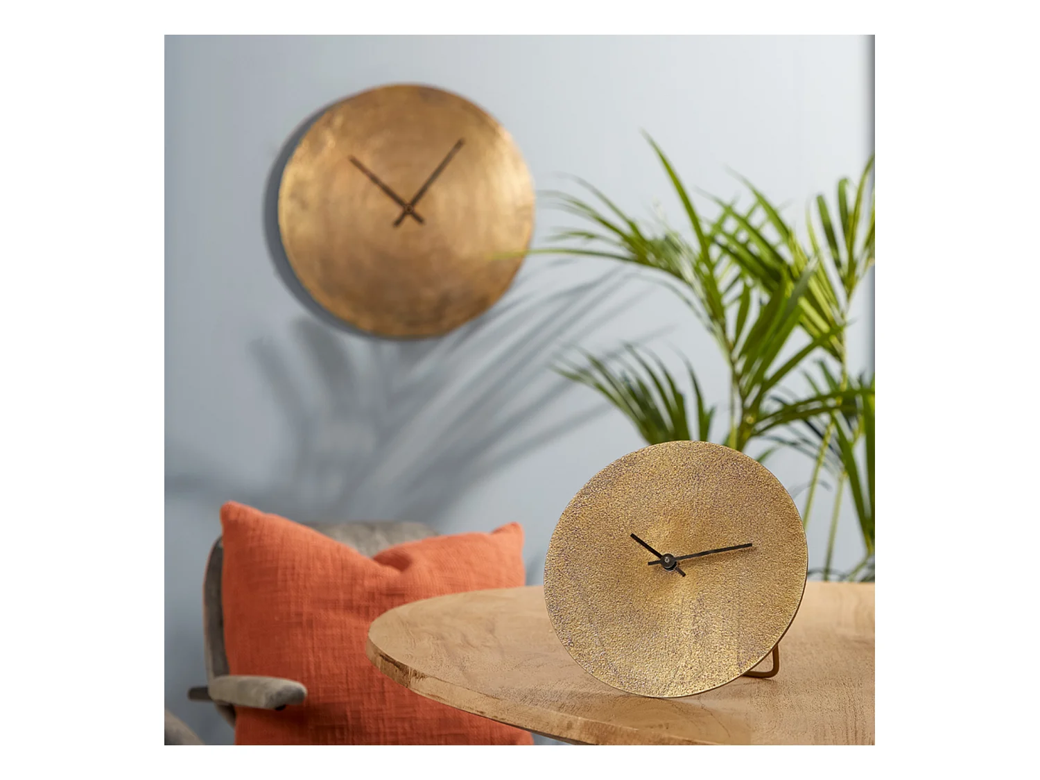 Reloj LICOLA - 74x2x74cm - Bronce