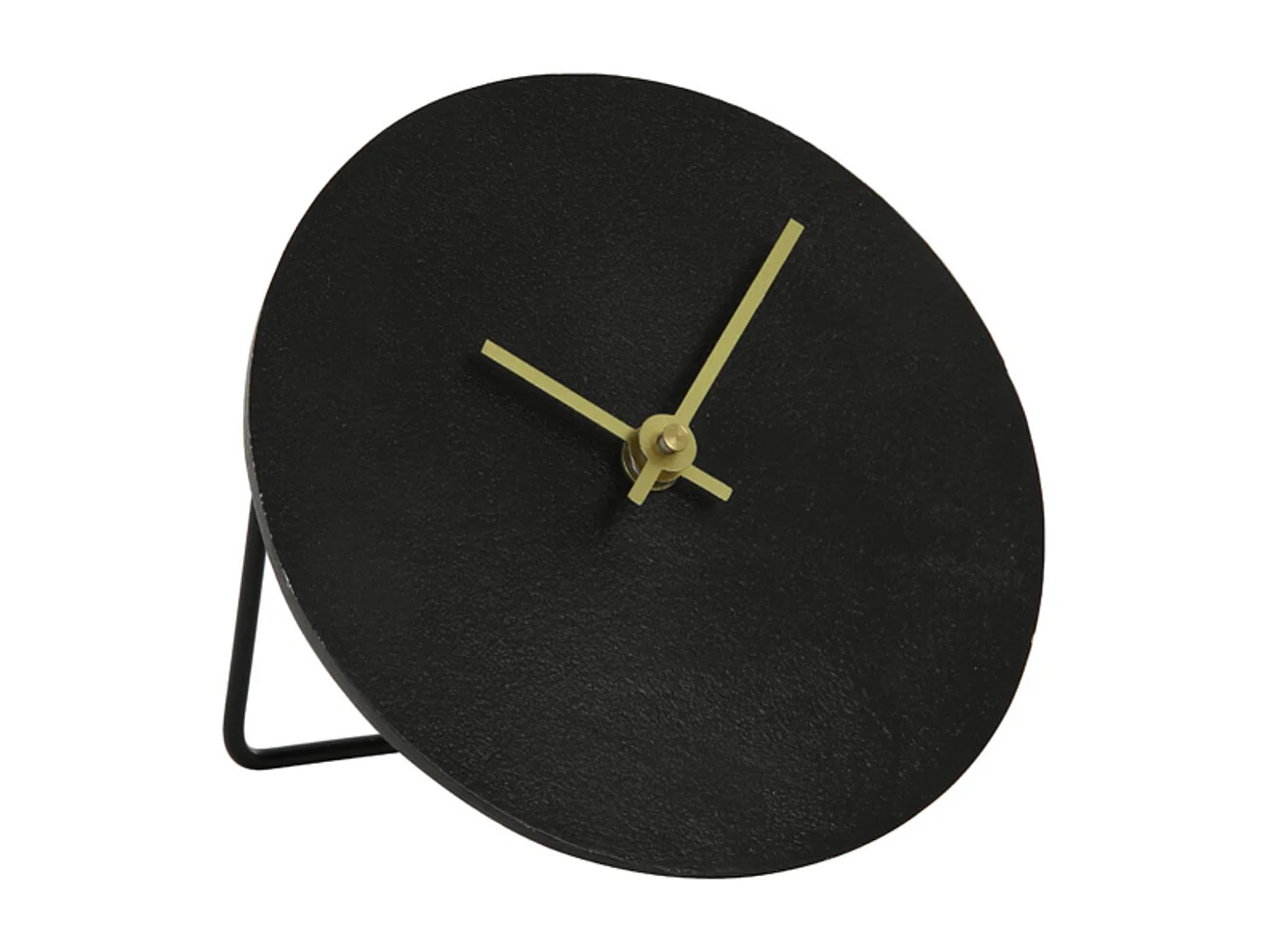 Horloge LICOLA - 15x0,5x15cm - Noir