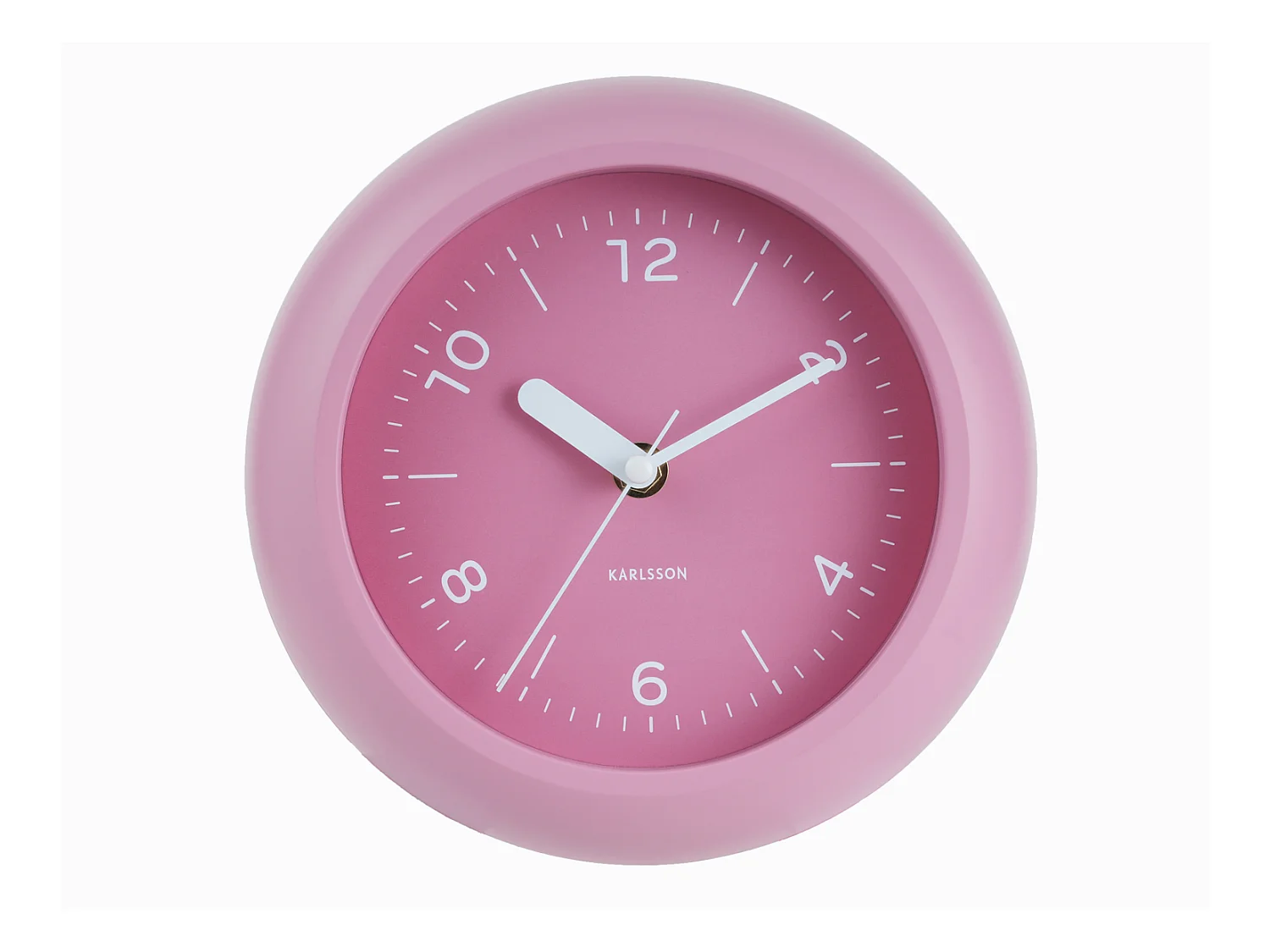 Horloge murale Slope - Rose tan - Ø20cm