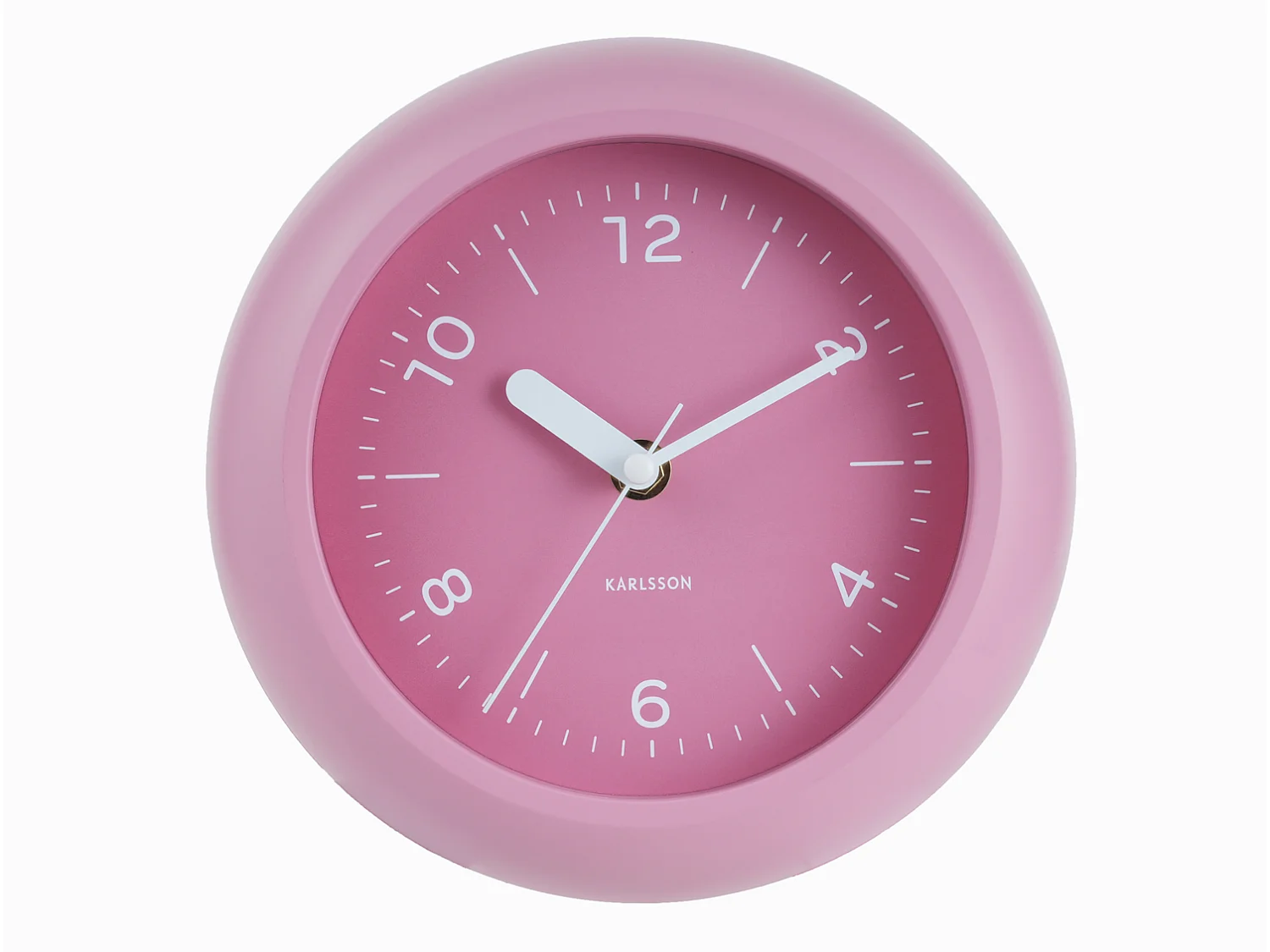 Horloge murale Slope - Rose tan - Ø20cm
